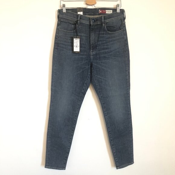 G-Star Kafey Ultra High Skinny WMN Jeans 31/30 - Picture 3 of 13